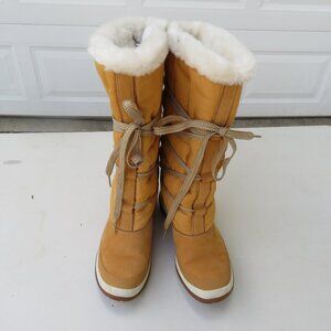 Timberland Snow Pull On Leather Boots Size 6
